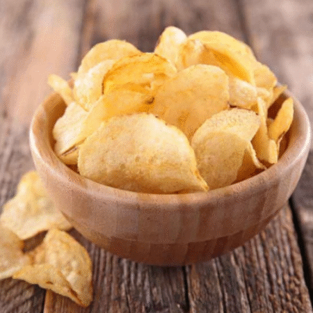 POTATO CHIPS SALTED 1KG